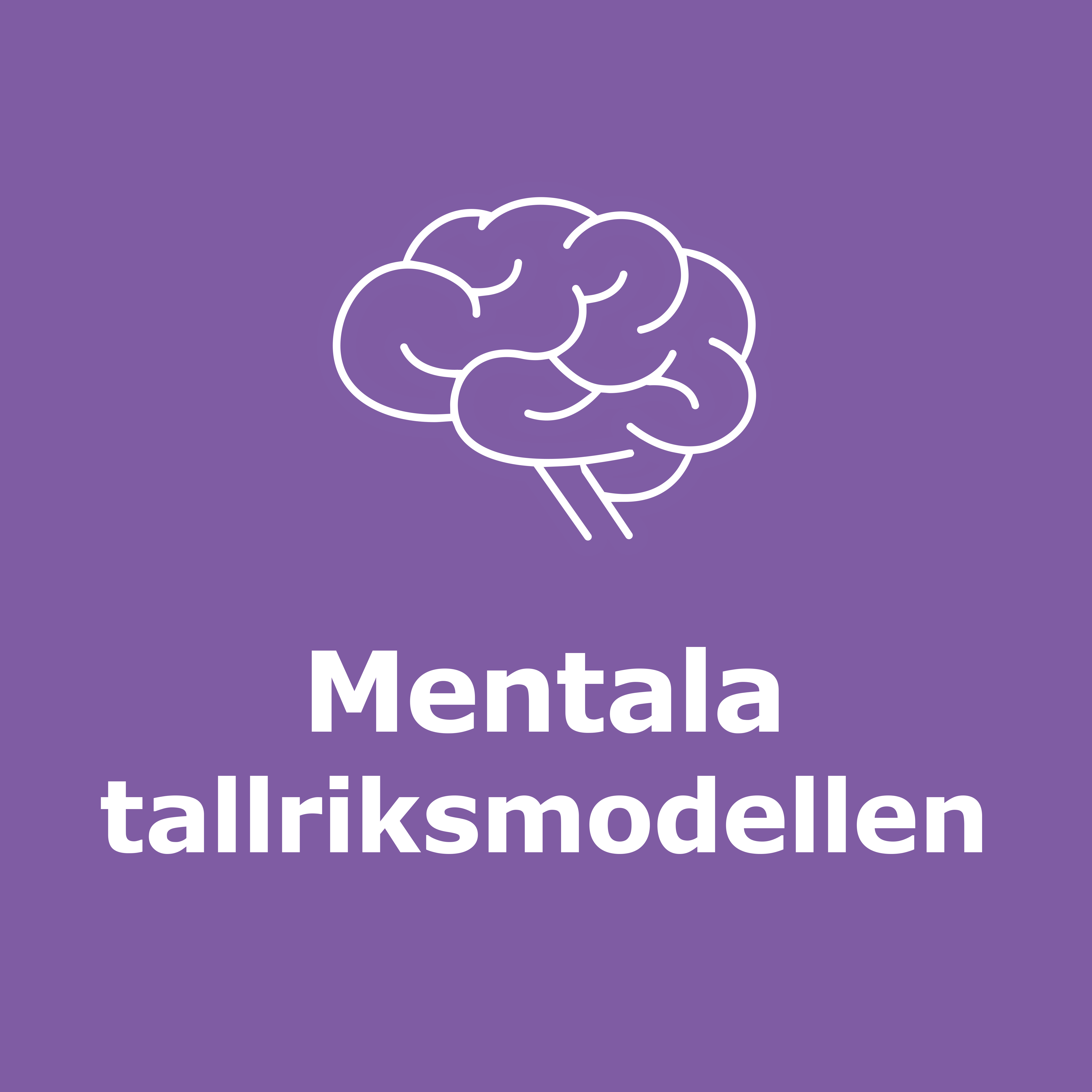 Mentala tallriksmodellen